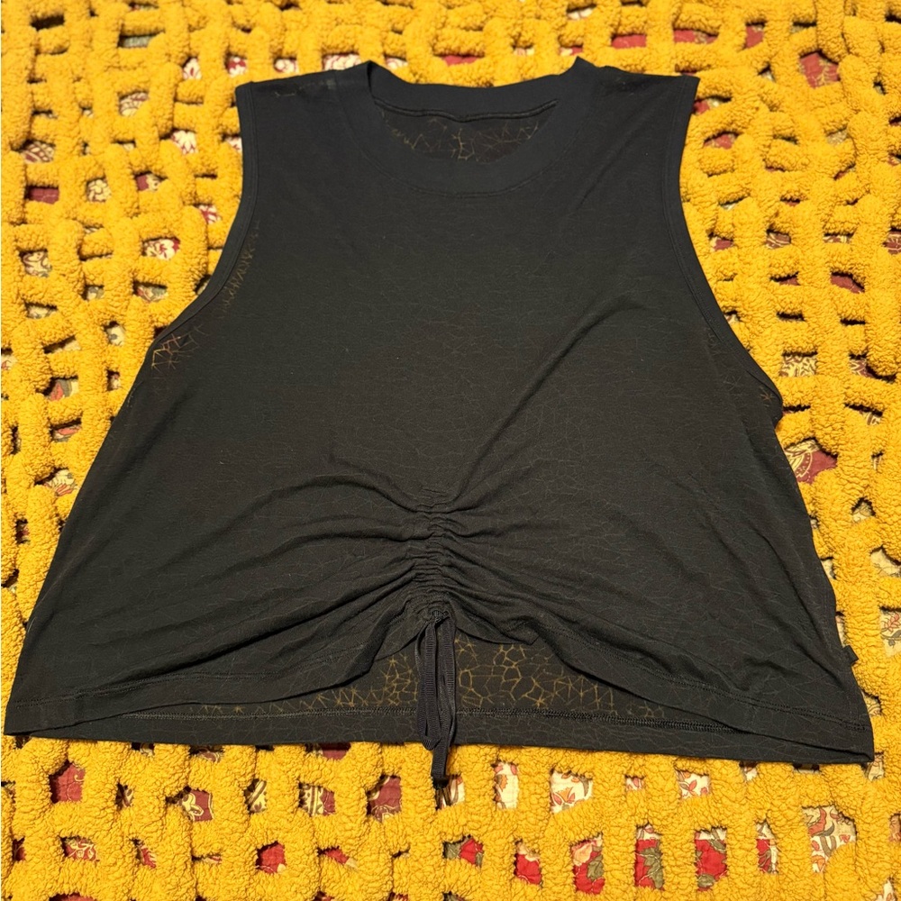 Lululemon Athletica Black Muscle Tee